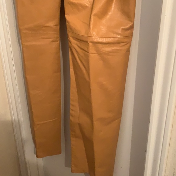 100% Leather Pants! (Tan) - Picture 9 of 10